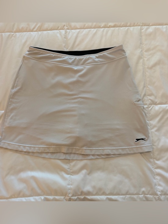 Slazenger Dresses & Skirts - Slazenger White Golf Skort with Black Logo Accent